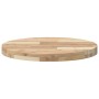 Solid acacia wood round table top Ø50x4 cm by , Table tops - Ref: Foro24-4008689, Price: 53,24 €, Discount: %