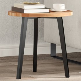 Solid acacia wood round table top Ø40x2 cm by , Table tops - Ref: Foro24-4008694, Price: 24,16 €, Discount: %