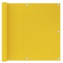 Toldo para balcón HDPE amarillo 90x500 cm de vidaXL, Sombrillas - Ref: Foro24-310998, Precio: 12,27 €, Descuento: %