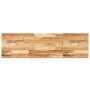 Estante de lavabo de pared acero y madera maciza de acacia de , Tocadores de baño - Ref: Foro24-3302751, Precio: 146,80 €, De...