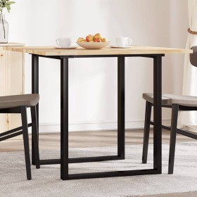 Solid acacia wood square table top 90x90x2 cm by , Table tops - Ref: Foro24-4008711, Price: 91,55 €, Discount: %