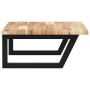 Wall-mounted sink shelf made of steel and solid acacia wood by , bathroom vanities - Ref: Foro24-3302787, Price: 80,56 €, Dis...