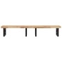 Wall-mounted sink shelf made of steel and solid acacia wood by , bathroom vanities - Ref: Foro24-3302817, Price: 191,08 €, Di...