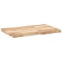 Massiver rechteckiger Tisch aus Akazienholz 80x50x4 cm. von , Tischplatten - Ref: Foro24-4008785, Preis: 80,08 €, Rabatt: %