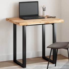 Rectangular solid acacia wood table top 100x60x4 cm by , Table tops - Ref: Foro24-4008791, Price: 111,86 €, Discount: %