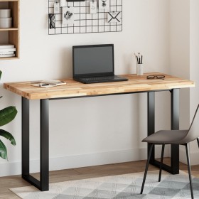 Rectangular solid acacia wood table top 140x60x4 cm by , Table tops - Ref: Foro24-4008793, Price: 152,84 €, Discount: %