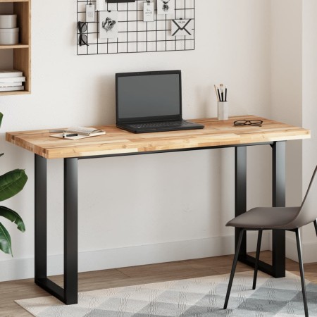 Rectangular solid acacia wood table top 140x60x4 cm by , Table tops - Ref: Foro24-4008793, Price: 152,84 €, Discount: %