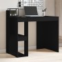 Escritorio de madera de ingeniería negro 103,5x56,5x94 cm de , Escritorios - Ref: Foro24-847976, Precio: 95,46 €, Descuento: %