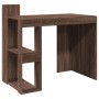 Escritorio madera de ingeniería marrón roble 103,5x56,5x94 cm de , Escritorios - Ref: Foro24-847981, Precio: 95,46 €, Descuen...