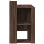 Escritorio madera de ingeniería marrón roble 103,5x56,5x94 cm de , Escritorios - Ref: Foro24-847981, Precio: 95,46 €, Descuen...