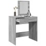 Dresser with Sonoma gray mirror 73x46.5x120 cm by , Bedroom Dressers - Ref: Foro24-848225, Price: 99,99 €, Discount: %