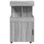 Carrito de bar madera de ingeniería gris Sonoma 50x41x89 cm de , Aparadores - Ref: Foro24-848267, Precio: 96,42 €, Descuento: %