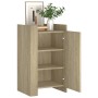 Aparador madera de ingeniería roble Sonoma 45x35x75 cm de , Aparadores - Ref: Foro24-848397, Precio: 66,44 €, Descuento: %