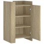 Aparador madera de ingeniería roble Sonoma 45x35x75 cm de , Aparadores - Ref: Foro24-848397, Precio: 66,44 €, Descuento: %