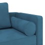 Sofá diván con cojines terciopelo azul de , Divanes - Ref: Foro24-4007570, Precio: 169,94 €, Descuento: %