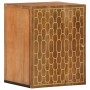 Solid mango wood wall-mounted bathroom cabinet 38x33x48 cm by , Bathroom furniture - Ref: Foro24-358304, Price: 73,52 €, Disc...