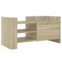 Engineered oak wood TV stand 80x35x40 cm by , TV Furniture - Ref: Foro24-848369, Price: 60,92 €, Discount: %