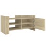 Engineered oak wood TV stand 80x35x40 cm by , TV Furniture - Ref: Foro24-848369, Price: 60,92 €, Discount: %