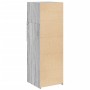 Aparador alto madera de ingeniería gris Sonoma 40x42,5x124 cm de , Aparadores - Ref: Foro24-846164, Precio: 98,99 €, Descuent...