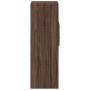 Aparador alto madera de ingeniería marrón roble 45x42,5x124 cm de , Aparadores - Ref: Foro24-846172, Precio: 93,48 €, Descuen...