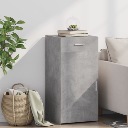 Engineered wood sideboard in concrete gray, 45x42.5x93 cm by , Sideboards - Ref: Foro24-846288, Price: 80,99 €, Discount: %