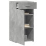 Aparador madera de ingeniería gris hormigón 45x42,5x93 cm de , Aparadores - Ref: Foro24-846288, Precio: 81,30 €, Descuento: %