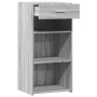 Aparador madera de ingeniería gris Sonoma 45x42,5x93 cm de , Aparadores - Ref: Foro24-846325, Precio: 84,99 €, Descuento: %