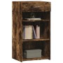 Aparador de madera de ingeniería roble ahumado 50x42,5x93 cm de , Aparadores - Ref: Foro24-846331, Precio: 89,59 €, Descuento: %