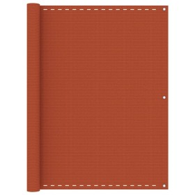 Toldo para balcón HDPE naranja 120x400 cm de vidaXL, Sombrillas - Ref: Foro24-311025, Precio: 18,99 €, Descuento: %