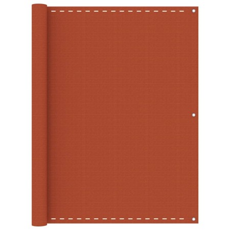 Toldo para balcón HDPE naranja 120x400 cm de vidaXL, Sombrillas - Ref: Foro24-311025, Precio: 18,99 €, Descuento: %