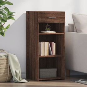 Aparador de madera de ingeniería roble marrón 40x42,5x93 cm de , Aparadores - Ref: Foro24-846319, Precio: 82,99 €, Descuento: %