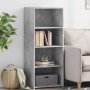 Aparador alto madera de ingeniería gris hormigón 50x41x124 cm de , Aparadores - Ref: Foro24-846400, Precio: 79,69 €, Descuent...