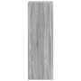 Aparador alto madera de ingeniería gris Sonoma 50x41x124 cm de , Aparadores - Ref: Foro24-846402, Precio: 93,68 €, Descuento: %