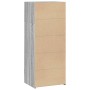 Hoher Schrank aus Sonoma-Eichenholzimitat 50x41x124 cm von , Sideboards - Ref: Foro24-846402, Preis: 81,93 €, Rabatt: %