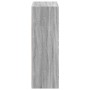 Aparador alto madera de ingeniería gris Sonoma 70x41x124 cm de , Aparadores - Ref: Foro24-846409, Precio: 92,90 €, Descuento: %