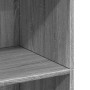 Aparador alto madera de ingeniería gris Sonoma 70x41x124 cm de , Aparadores - Ref: Foro24-846409, Precio: 92,90 €, Descuento: %