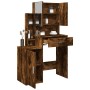 Dresser with smoked oak furniture 80x35x132 cm by , Bedroom Dressers - Ref: Foro24-848238, Price: 126,46 €, Discount: %