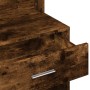 Dresser with smoked oak furniture 80x35x132 cm by , Bedroom Dressers - Ref: Foro24-848238, Price: 126,46 €, Discount: %