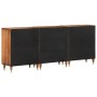 Sideboard aus massivem Mangoholz, 3-teilig, 60x33x75 cm. von , Sideboards - Ref: Foro24-3206310, Preis: 397,92 €, Rabatt: %