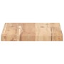 Estante flotante madera maciza de acacia sin tratar 60x20x2 cm de , Estantes y estanterías - Ref: Foro24-3279339, Precio: 21,...