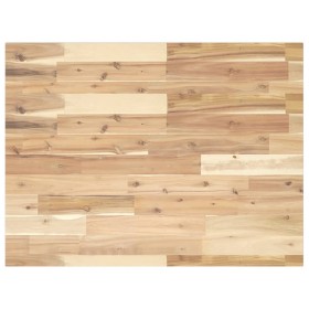 Badwaschtischplatte aus unbehandeltem Akazienholz 100x60x2 cm. von , Badezimmerwaschtische - Ref: Foro24-3279668, Preis: 66,5...