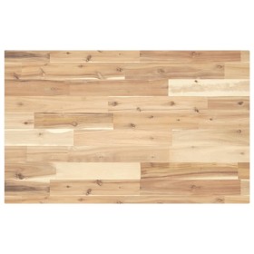 Encimera tocador baño madera acacia sin tratar 120x50x4 cm de , Tocadores de baño - Ref: Foro24-3279680, Precio: 107,99 €, De...