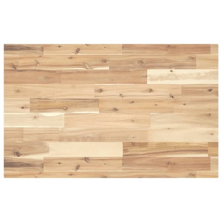 Encimera tocador baño madera acacia sin tratar 120x50x4 cm de , Tocadores de baño - Ref: Foro24-3279680, Precio: 107,99 €, De...