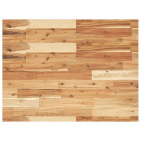 Solid untreated acacia wood desktop board 80x60x2 cm by , Desk accessories and products - Ref: Foro24-3279753, Price: 58,20 €...