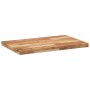 Solid untreated acacia wood desktop board 160x50x4 cm by , Desk accessories and products - Ref: Foro24-3279766, Price: 151,12...