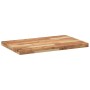 Solid untreated acacia wood desktop board 120x50x4 cm by , Desk accessories and products - Ref: Foro24-3279764, Price: 111,57...