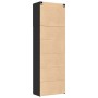 Tall black engineered wood sideboard 80x42.5x249 cm by , Sideboards - Ref: Foro24-3281365, Price: 261,48 €, Discount: %