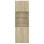 Aparador alto madera de ingeniería roble Sonoma 80x42,5x249 cm de , Aparadores - Ref: Foro24-3281359, Precio: 253,05 €, Descu...