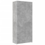 Aparador de madera de ingeniería gris hormigón 80x42,5x185 cm de , Aparadores - Ref: Foro24-3281437, Precio: 186,67 €, Descue...