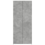 Aparador de madera de ingeniería gris hormigón 80x42,5x185 cm de , Aparadores - Ref: Foro24-3281437, Precio: 186,67 €, Descue...